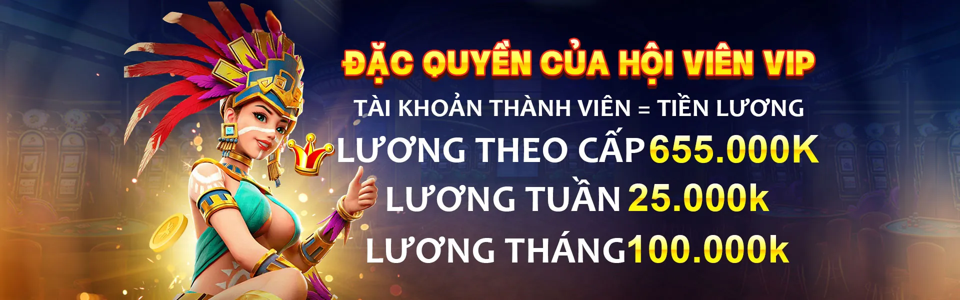 Chương trình VIP độc quyền của KV999 Today Lucky